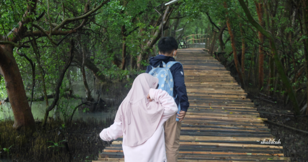 Serunya berkeliling di Taman Wisata Alam Mangrove, Jakarta